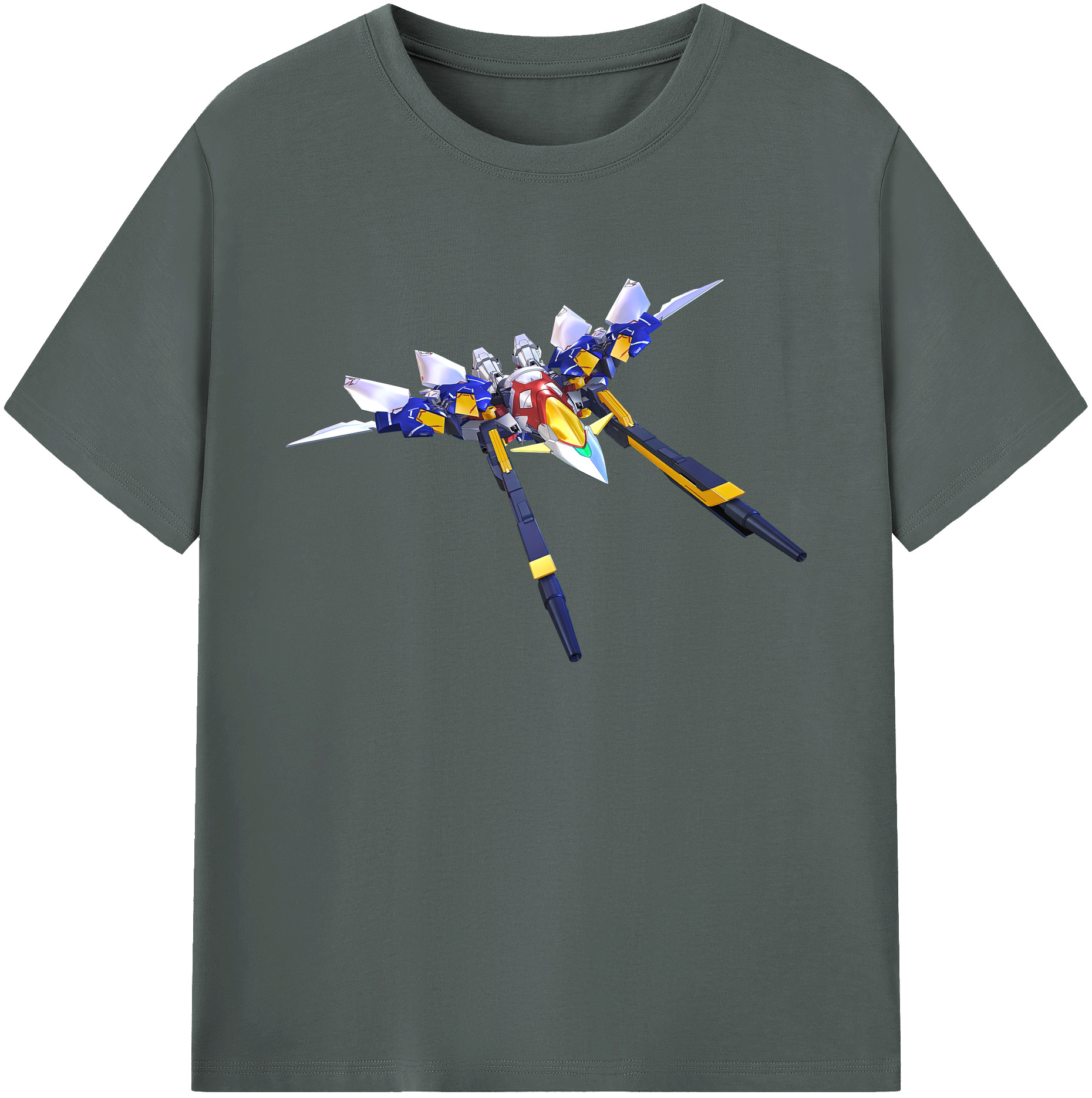 （画像用） 機動戦士ガンダム Mobile Suit Gundam 綿100％ メンズ半袖Tシャツ｜肌触りやわらか＆通気性